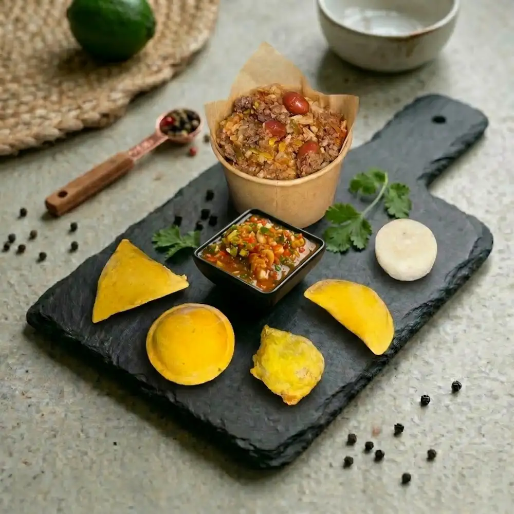 Calentado + 6 Mordiskos